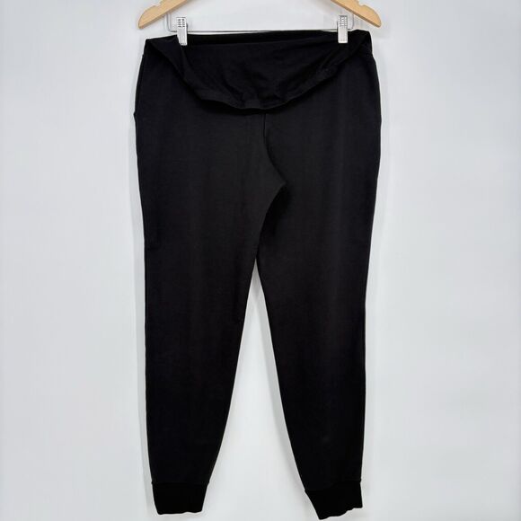 H&M Maternity Joggers Pants Black‎ Size Small - Picture 2 of 10